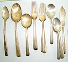 Gorham Camellia Sterling Silver Flatware - 698 gr. plus 5 Knives