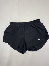 Nike Dri-Fit Womens Shorts Small Activewear Black Elastic Waist Breathable Lined
