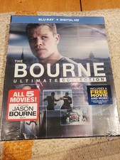 The Bourne Ultimate Collection Blu-ray digital HD 5 movies.