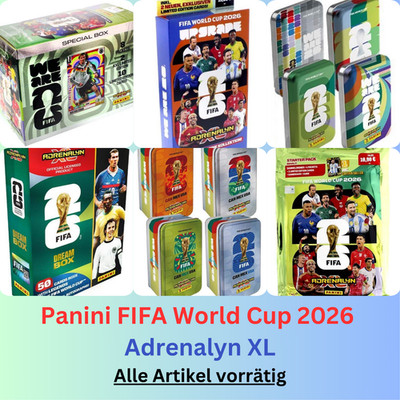 Panini Adrenalyn XL FIFA World Cup 2026 - Starter / Booster / Tin / Blister /Box