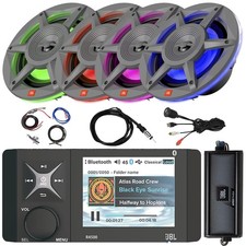 Pontoon Boat Audio Bundle: JBL Bluetooth Rece...
