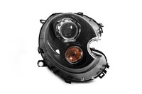 Mini Cooper One Frontscheinwerfer Rechts 06-14 Schwarz Xenon Passagier Seite Oem