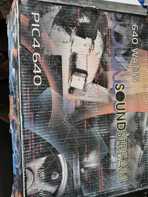 Soundstream Pic4 640 4 Channel Amplifier Car Audio