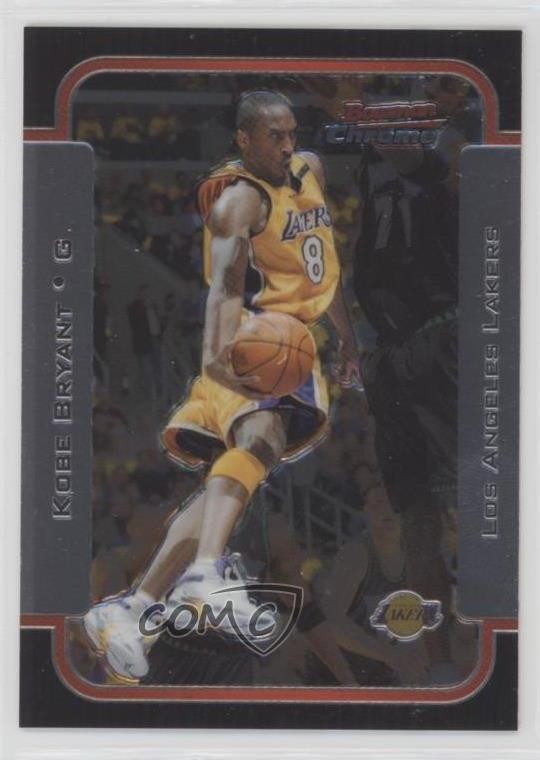 2003-04 Bowman Rookies & Stars Chrome Kobe Bryant #100 HOF