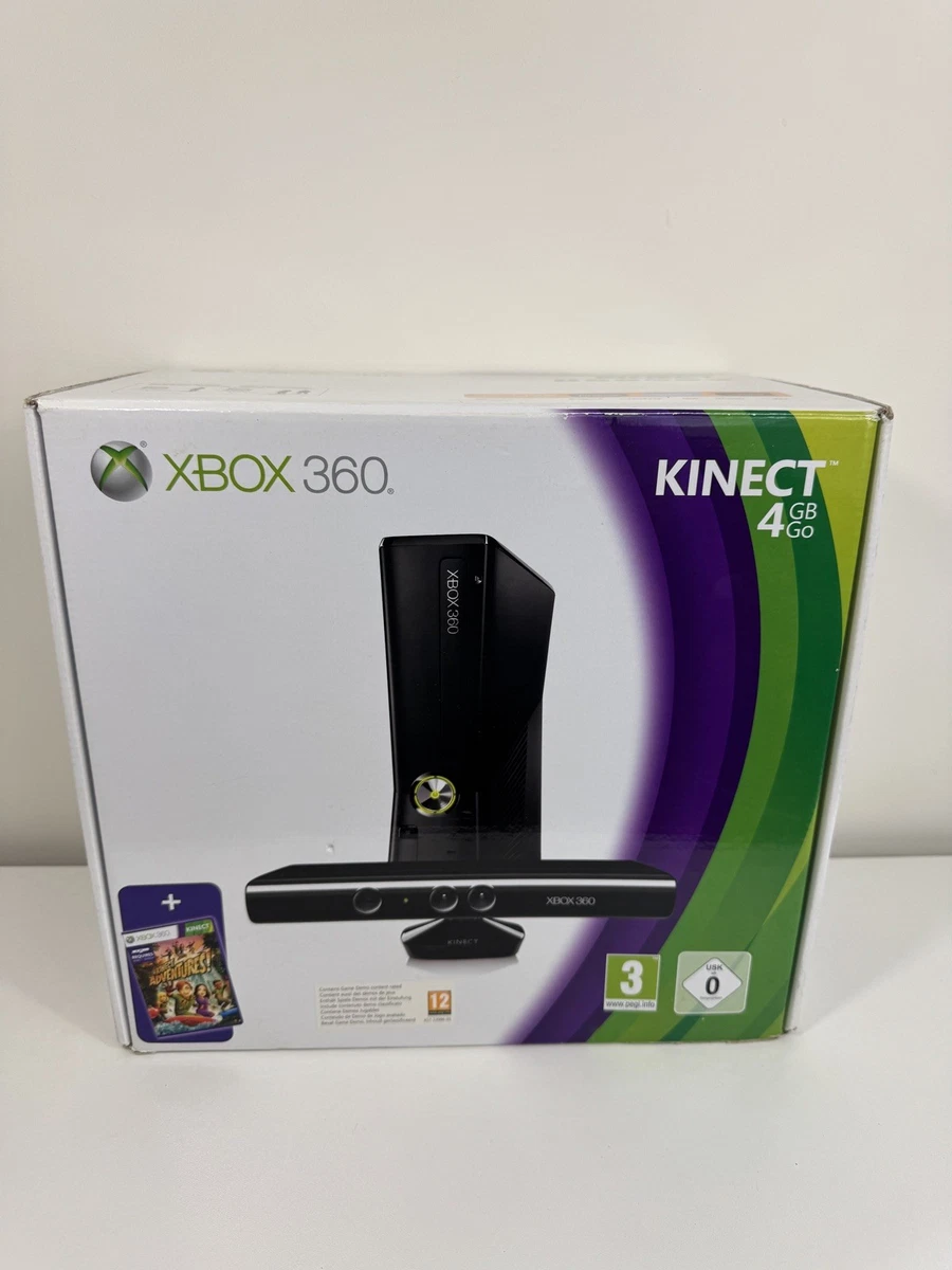 Console Microsoft XBOX 360 Spécial Edition Avec Kinect Et Jeux – Boîtée