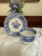 VTG Spodes CAMILLA Copeland Blue & White Flor...
