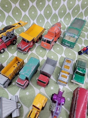 Large Bundle Job Lot Of 90 MATCHBOX CORGI LESNEY Etc Vintage Diecast Toy Vehicle - Picture 9 of 24