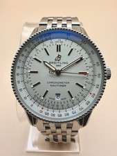 Breitling Navitimer 41mm Silver Dial Automati...