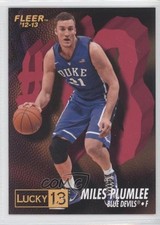 2012-13 Fleer Retro 1996-97 Lucky 13 Miles Plumlee #5 0a1