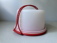 Vintage Tupperware Toys Cake Carrier Child Size Cute