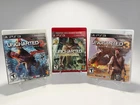 Uncharted 1 2 & 3 Bundle PlayStation 3 PS3 - All CIB Complete - Tested Working