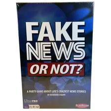 Fake News or Not Party Game New Sealed Ultra PRO Playroom Entertainment Humor
