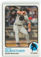 Sean Guenther RC 2022 Topps Heritage High Number Miami Marlins #622