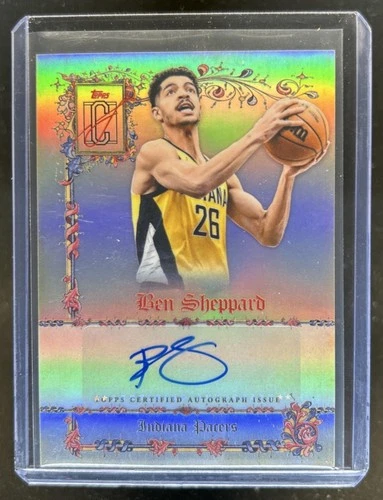 2025 Topps Signature Ben Sheppard Base (RAW)