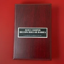 Alice Cooper Limited Signed Hand Curated Box Billion Dollar Babies #1/6 LAST ONE