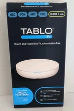 Tablo TV 2-Tuner 128GB DVR Antenna Watch  Record Live TV TF1282B Open Box Used