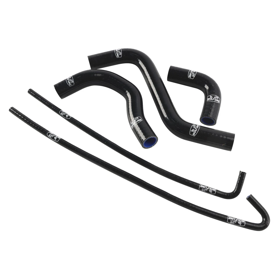 Silicone Radiator coolant Hose kit For Kawasaki Z900 2017-2024 Black UK - Image 4 of 4