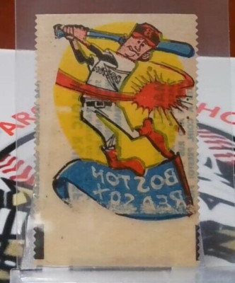 #2780 1961 Topps Magic Rub-offs BOSTON RED SOX