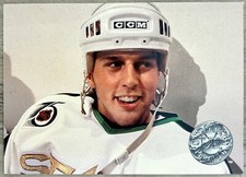 1991 ProSet (PROSET PLATINUM) Mike Modano #55 - NEAR MINT+ Cond