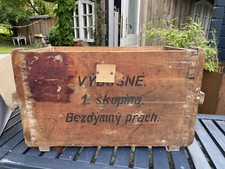 Milit&auml;r-Transportkiste-Holzkiste-Munition-Milit&auml;rkiste Russland WW2