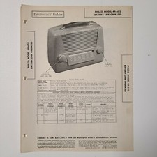 SAMS PHOTOFACT SERVICE MANUAL 41-18 PHILCO RADIO 59-602