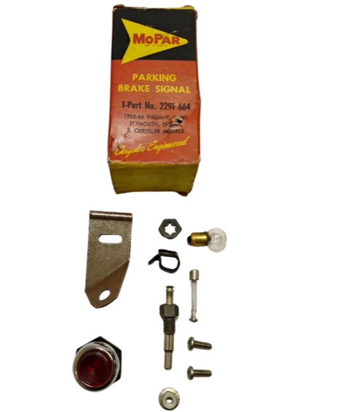 Dodge Plymouth Chrysler 1963-1965 paquete de lámpara de señal de freno de estacionamiento 2291664 nuevo en stock Foto 2 de 4