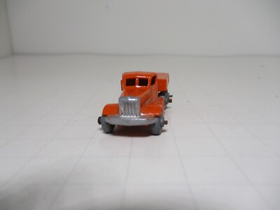 VINTAGE MATCHBOX #15a/16a PRIME MOVER ORANGE/TAN ATLANTIC TRAILER