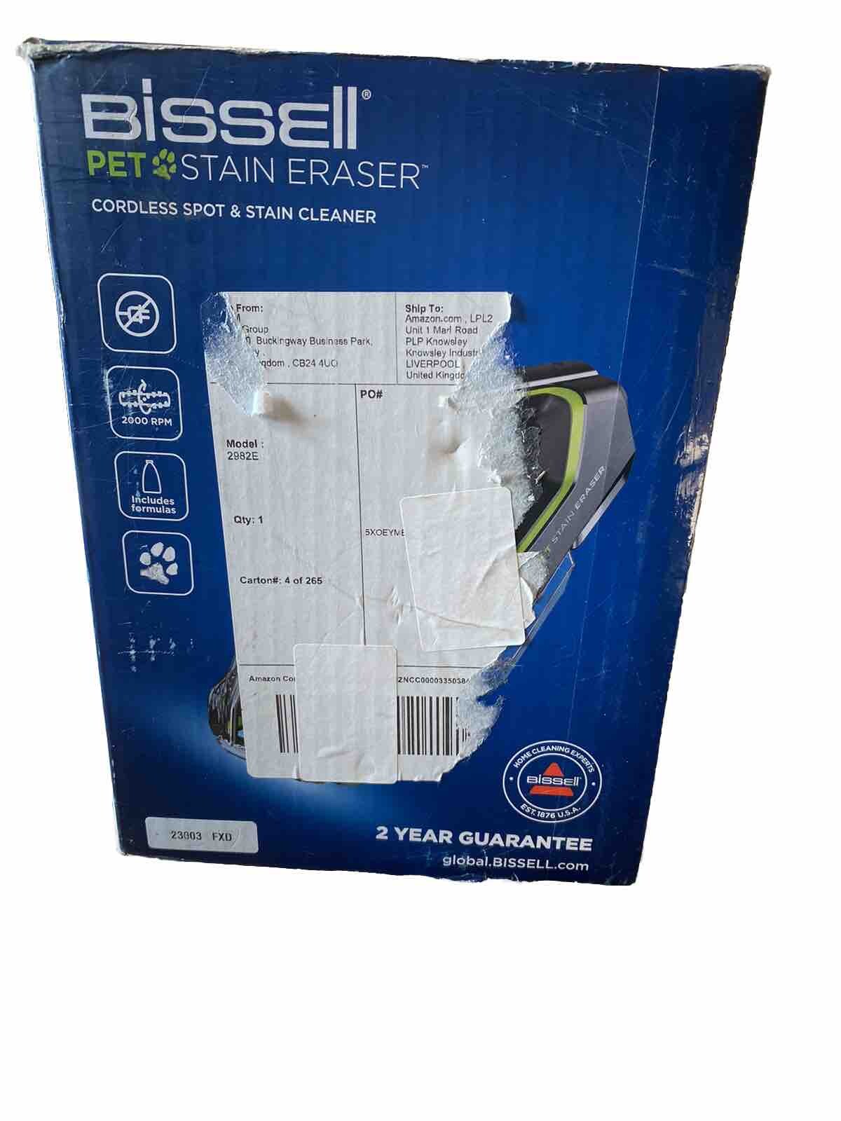 Bissell Pet Stain Carpet Cleaner (2982E) 11120260021 eBay