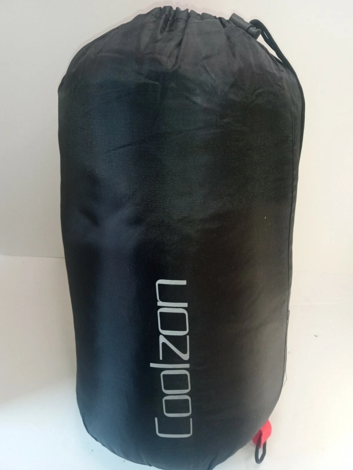 Coolzon Light Weight Red Sleeping Bag Mummy Adult Open Box