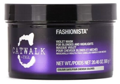 Tigi Catwalk Fashionista Violet Mask for Blondes Highlights 20.46 oz	