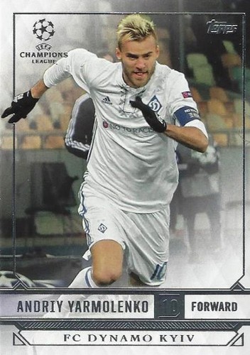 2016-17 Topps UEFA Champions League Showcase FC Dynamo Kyiv Base Common Cards - Picture 13 of 24