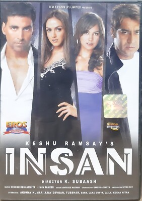 Insan - Akshay Kumar, Ajay Devgn - Bollywood Hindi Movie DVD (U.K Import)