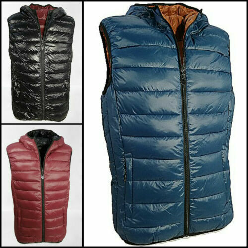 Gilet Piumino Uomo Senza Maniche Leggero - Imbottito, Cerniera, Per Look Casual E Outdoor