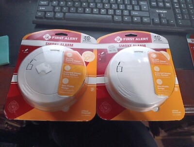2 First Alert Smoke Detector - White