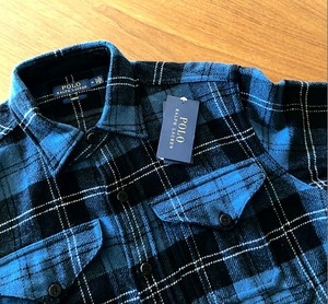 polo flannel jacket