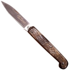 Coltello chiudibile Caccamo Michele Fraraccio corno antico 17 cm