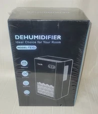 TOLIFE TZ-C2 Dehumidifier- BLACK, 7 Color LED Options. New and Sealed