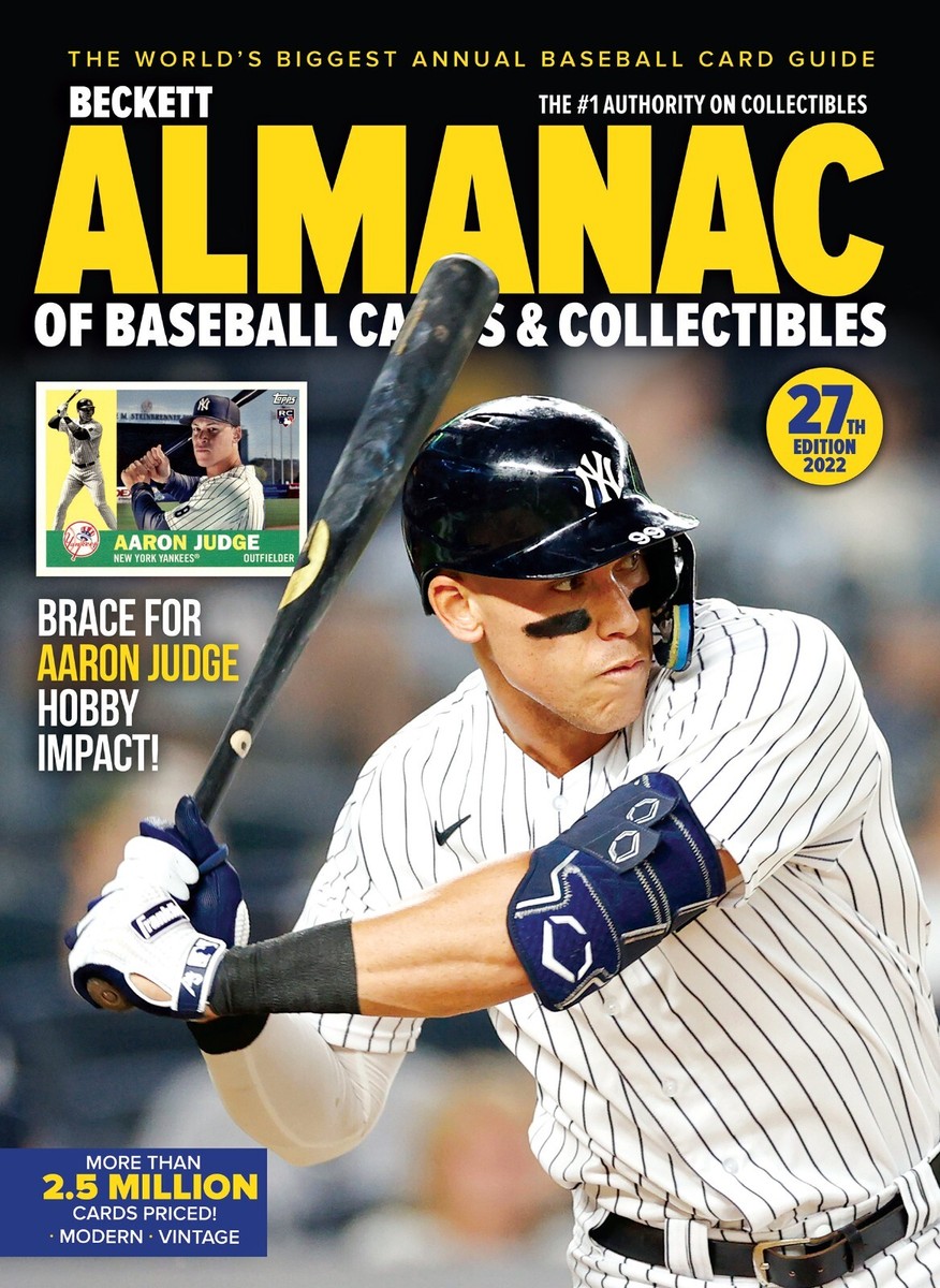 New 2025 Beckett BASEBALL ALMANAC of Baseball Cards #30 with
