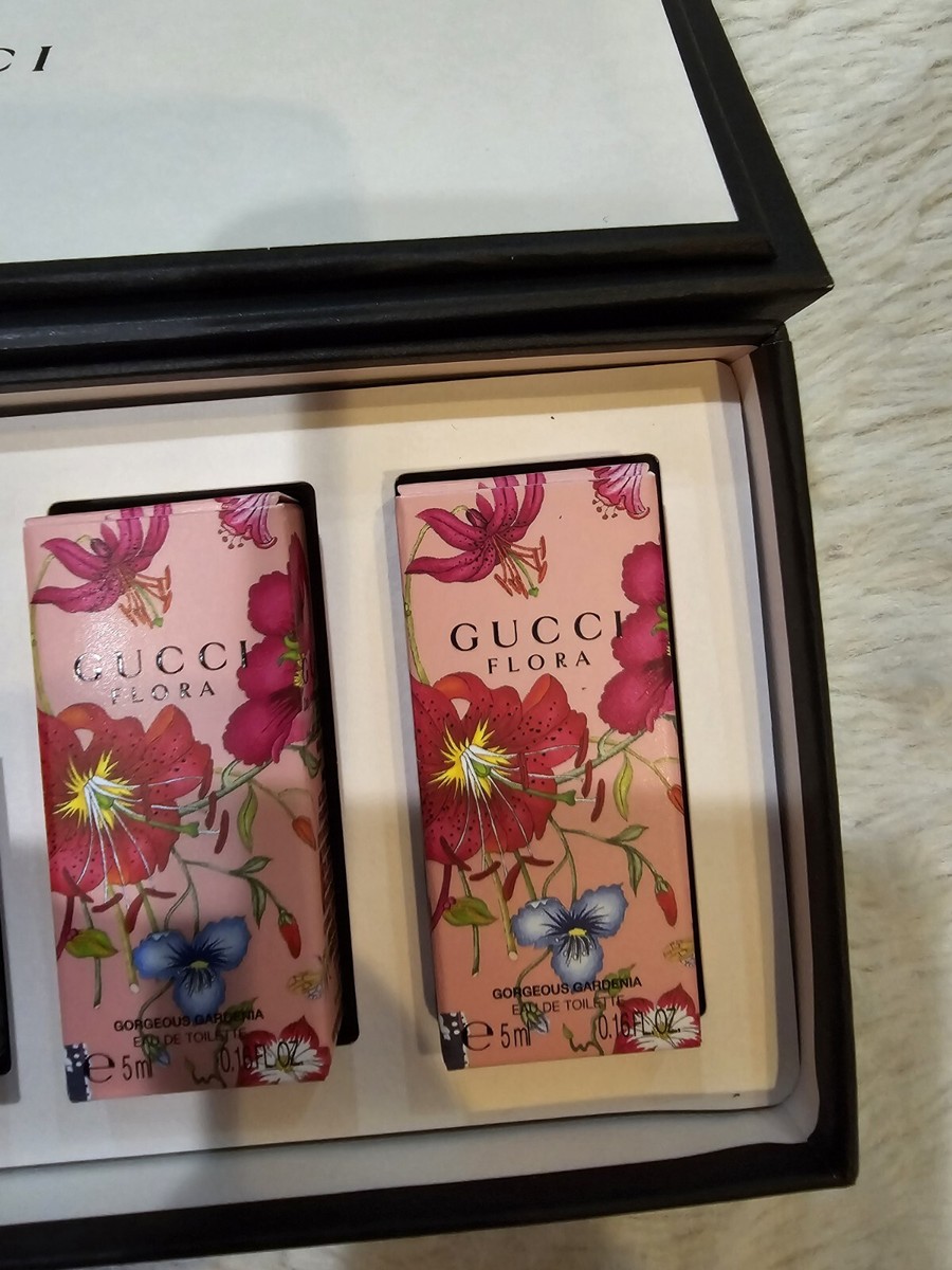 GUCCI FLORA 4 PCS MINI SET | eBay