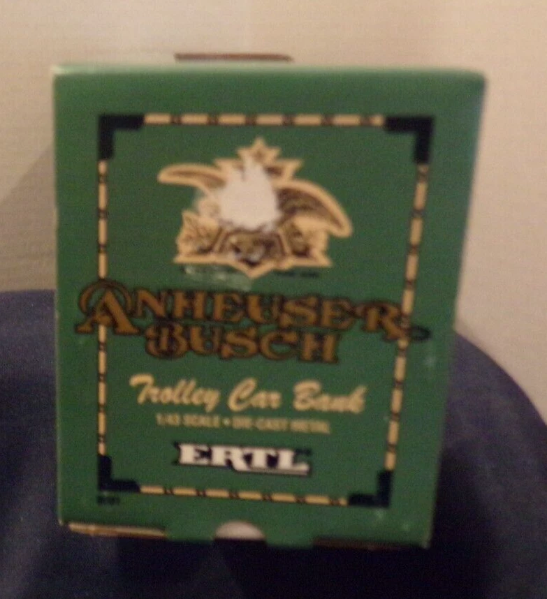Ertl Anheuser Busch 1994 carro banco escala 1/43 nuevo en caja Foto 3 de 4