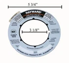 Genuine SPX0715G Replacement Hayward Sand Filter Valve Label Plate Sticker