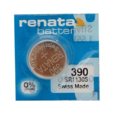 100-pack 390 / SR54 Renata Silver Oxide Button Batteries