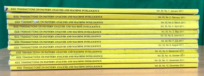 IEEE TRANSACTIONS on PATTERN ANALYSIS and MACHINE INTELLIGENCE 2011 * Full Year