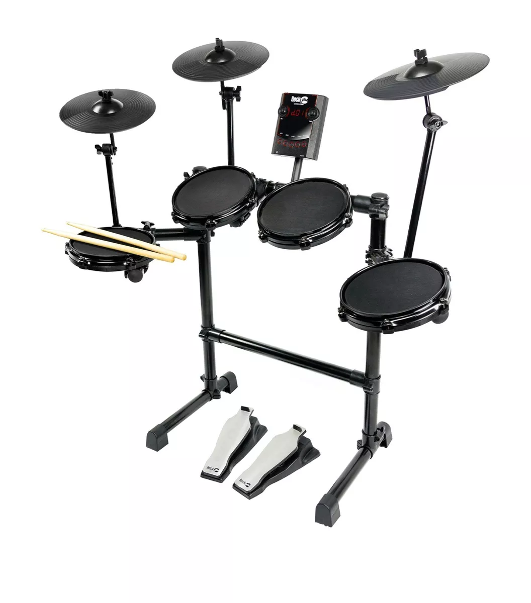 Rockjam mesh head digital drum kit with 30 drum kit voices deals