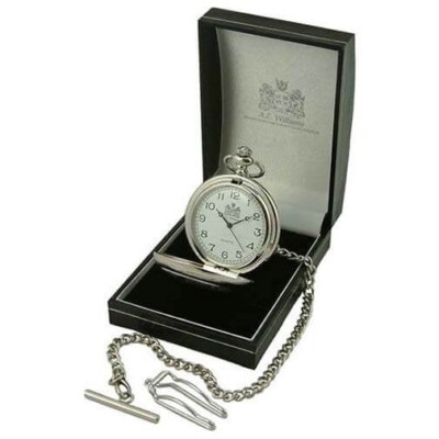 AE Williams Celtic Knot Pewter Pocket Watch Timeless Celtic Heritage