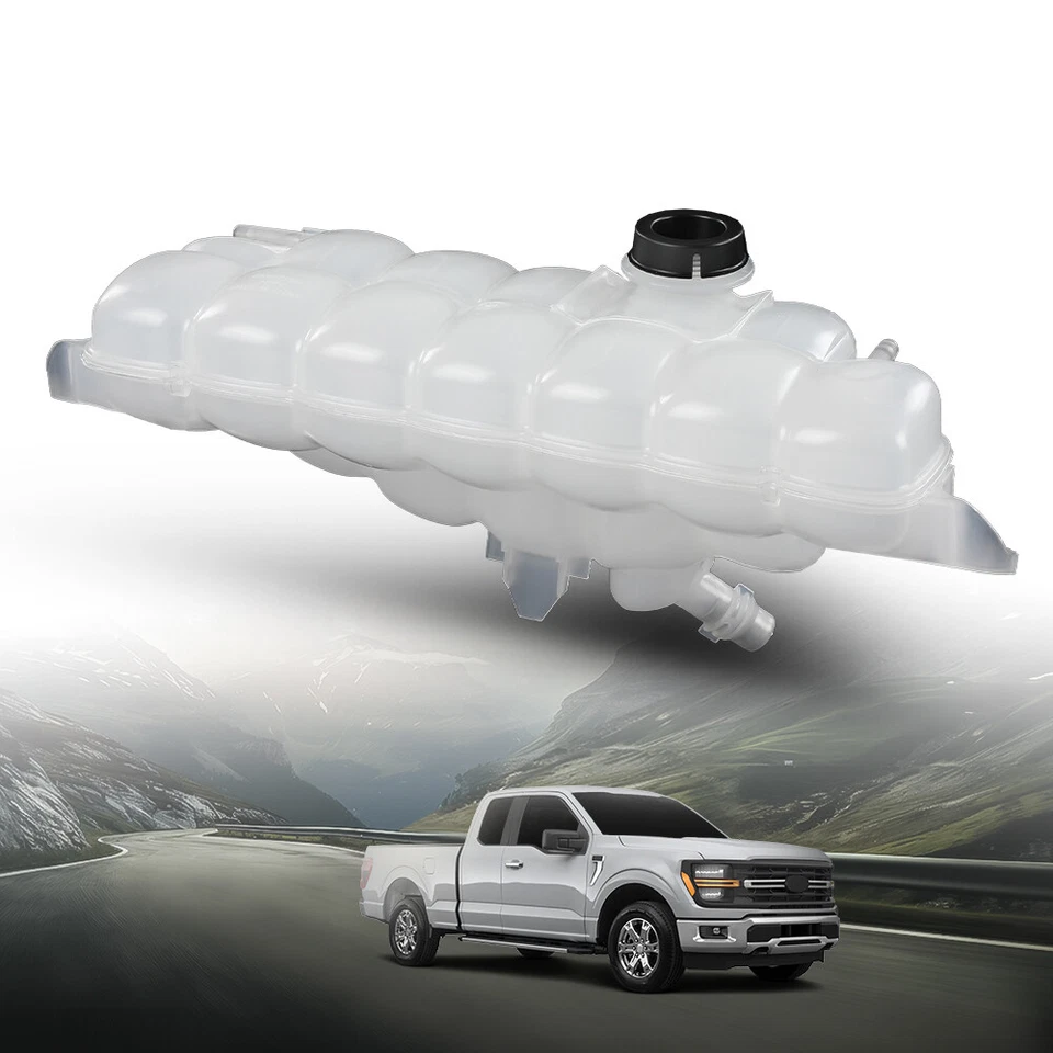 Coolant Radiator Reservoir Tank Fit For Ford F-150 Lincoln Navigator 2018-2024 - Image 2 of 4