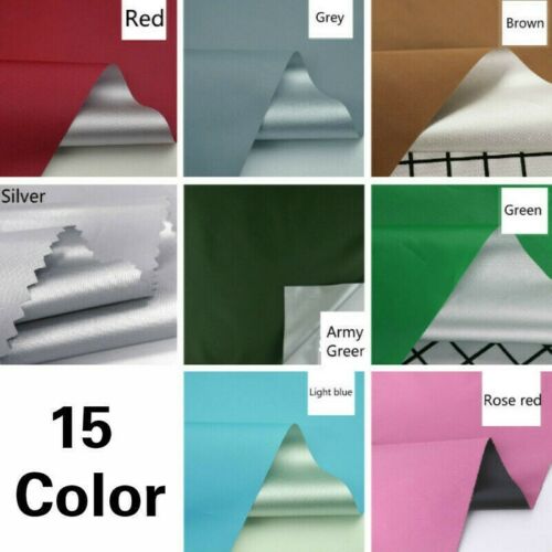 1M Wasserdicht Draußen Oxford Stoff Silber Tuch Beschichtet Zelt Machen Material - Bild 1 von 19