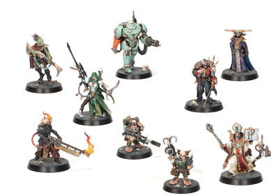 Warhammer 40k : 9 x Helden / Heros Black Fortress new in Sprue