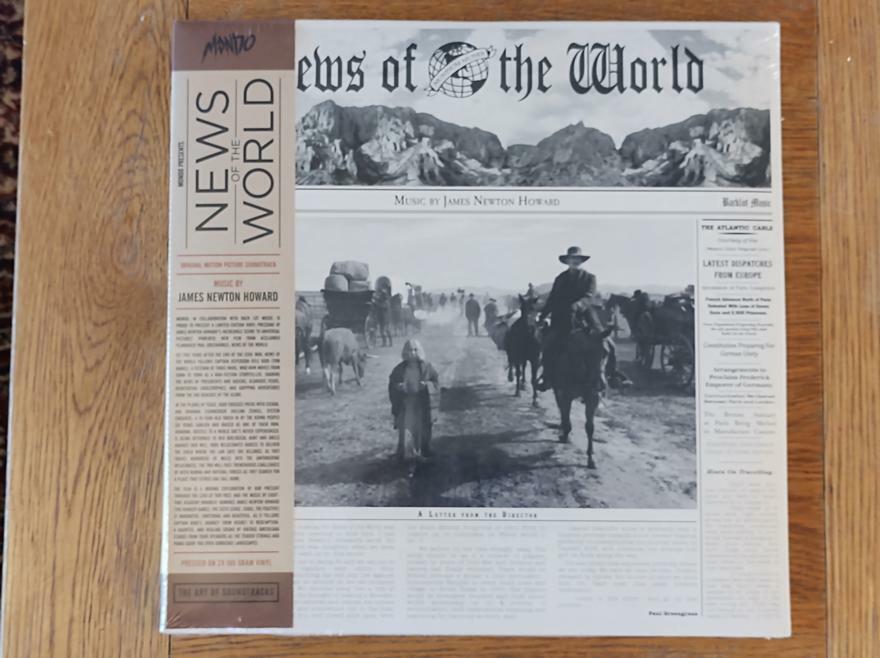 James Newton Howard News of the World (Original Motion Picture Soundtrack) 2xLP