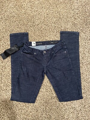 Obey Jeans Womens Low Waist Slim Skinny 